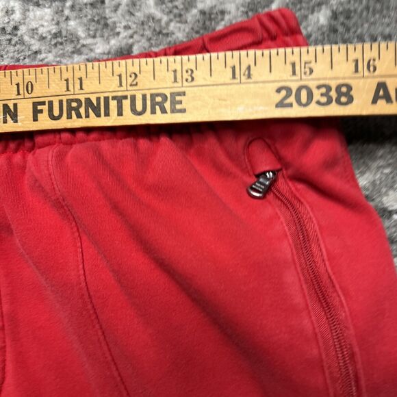 Vintage Polo Ralph Lauren Knit Lounge Pants Men's Large Red Elastic Waist - Picture 6 of 10